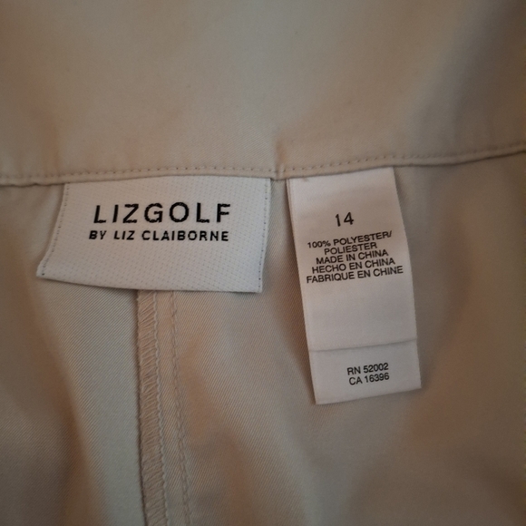 Liz Golf Women's Cream Colored Skort - Picture 6 of 8